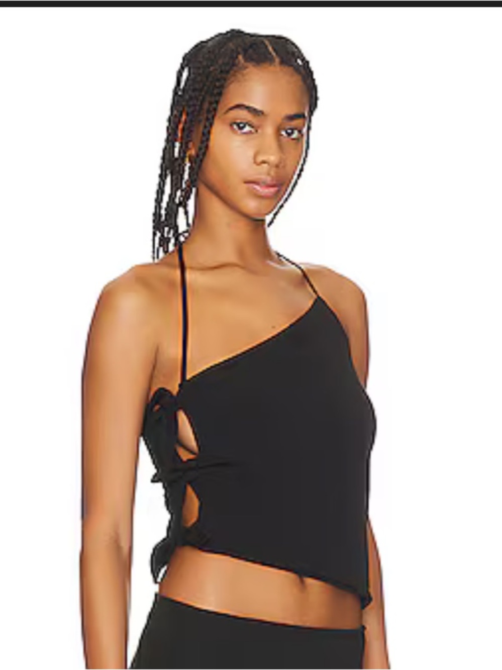 Musier Paris Nami Cutout Stretch Top